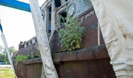 Istorinio laivo kelionė į naujus namus