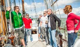 Krepšinio rinktinė olimpinėms audroms ruošėsi jūroje