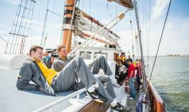 Krepšinio rinktinė olimpinėms audroms ruošėsi jūroje