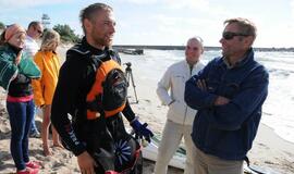 Baidarininkas: jūroje daugiausia galvoji apie artimuosius