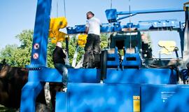 Istorinio laivo kelionė į naujus namus