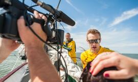 Krepšinio rinktinė olimpinėms audroms ruošėsi jūroje