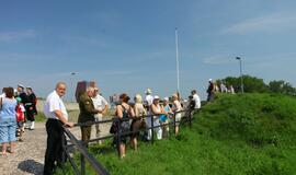 Klaipėdos piliavietėje iškilmingai pakelta vėliava