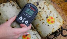 Vėžaičiuose aptikti konteineriai su radiacijos ženklais