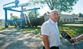 Istorinio laivo kelionė į naujus namus