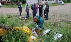 Vėžaičiuose aptikti konteineriai su radiacijos ženklais