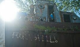 Istorinio laivo kelionė į naujus namus