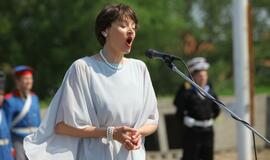 Klaipėdos piliavietėje iškilmingai pakelta vėliava