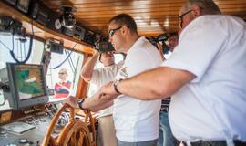 Krepšinio rinktinė olimpinėms audroms ruošėsi jūroje