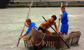 Šeštadienį žvejai rinkosi Juodkrantėje