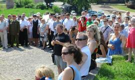 Klaipėdos piliavietėje iškilmingai pakelta vėliava