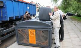 Klaipėdoje - dar vienas požeminis konteineris