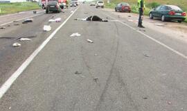 Siaubinga rytinė avarija nusinešė vyro gyvybę