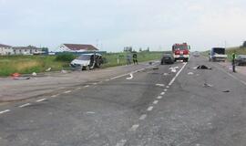 Siaubinga rytinė avarija nusinešė vyro gyvybę