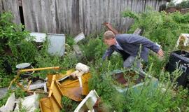 Vėžaičiuose aptikti konteineriai su radiacijos ženklais