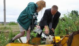 Vėžaičiuose aptikti konteineriai su radiacijos ženklais