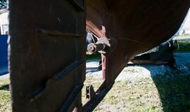 Istorinio laivo kelionė į naujus namus