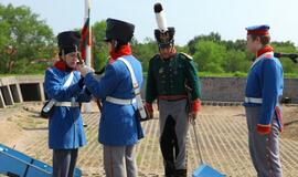 Klaipėdos piliavietėje iškilmingai pakelta vėliava