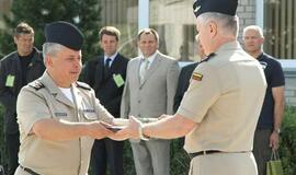 Aviacijos bazėje - dviguba ceremonija