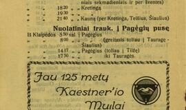 Jūros šventė 1934: saugomos kopos ir „Persil“ yra „Persil“