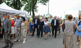 Seimo pirmininkė Klaipėdos mugėje