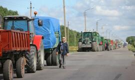 Grūdų karštinė veikia ir nieko dėtus vairuotojus