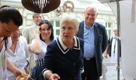 Seimo pirmininkė Klaipėdos mugėje