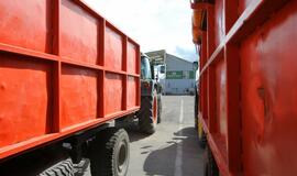 Grūdų karštinė veikia ir nieko dėtus vairuotojus