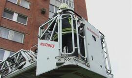 Aštuntajame aukšte - senukas be sąmonės