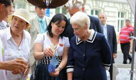 Seimo pirmininkė Klaipėdos mugėje