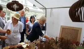 Seimo pirmininkė Klaipėdos mugėje