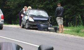 Paklydusios merginos iš Rusijos pateko į avariją