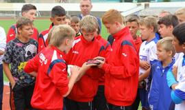 Futbolo turnyre - Klaipėdos moksleivių triumfas