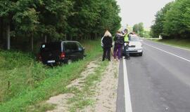 Paklydusios merginos iš Rusijos pateko į avariją