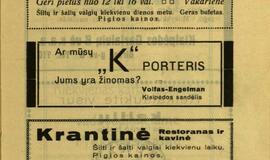 Jūros šventė 1934: saugomos kopos ir „Persil“ yra „Persil“