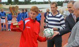 Futbolo turnyre - Klaipėdos moksleivių triumfas