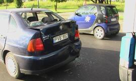 Neblaivus vairuojant veteranas vėl padarė avariją girtas