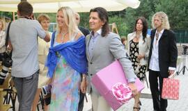 Antanas ir Daina Bosai Karklėje atidarė poilsio ir pramogų kompleksą