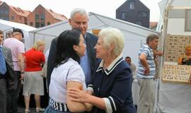 Seimo pirmininkė Klaipėdos mugėje