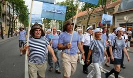 Iškilminga Jūros šventės eisena