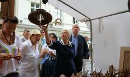 Seimo pirmininkė Klaipėdos mugėje