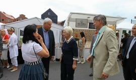 Seimo pirmininkė Klaipėdos mugėje