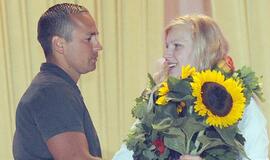 Tarp Rūtos Meilutytės šeimos ir pirmojo trenerio Giedriaus Martinonio - nesantaikos kibirkštys