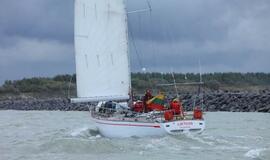 Jachta "Lietuva" sugrįžo į gimtąjį uostą