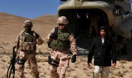Lietuvos kariai patruliavo Afganistano Goro provincijos Tulak rajone
