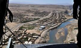 Lietuvos kariai patruliavo Afganistano Goro provincijos Tulak rajone