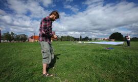 Į ekologijos kovą valandai pakilo aitvaras