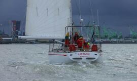 Jachta "Lietuva" sugrįžo į gimtąjį uostą