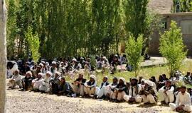 Lietuvos kariai patruliavo Afganistano Goro provincijos Tulak rajone