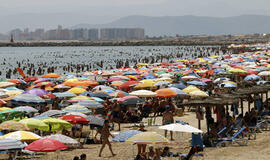 Rugpjūtį Ispanijoje apsilankė rekordinis turistų skaičius